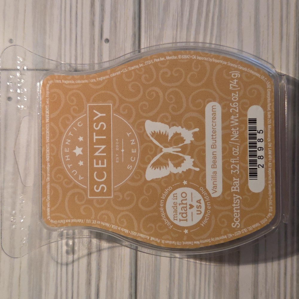 Scentsy Bar in Vanilla Bean Buttercream